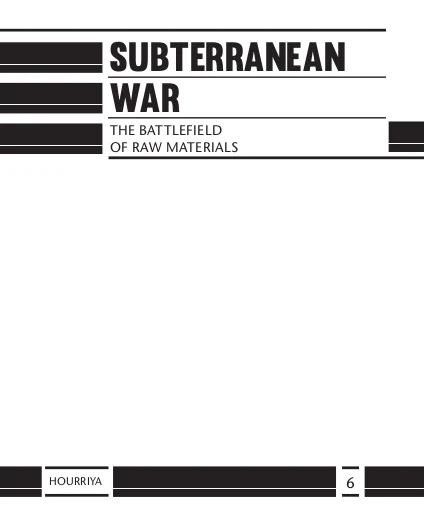 Subterranean War